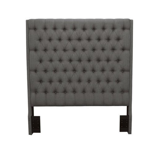 Camille - Upholstered Queen Panel Headboard - Gray - Premium Upholstered Headboards from CoasterEssence - Just $619! Shop now at Furniture Wholesale Plus  We are the best furniture store in Nashville, Hendersonville, Goodlettsville, Madison, Antioch, Mount Juliet, Lebanon, Gallatin, Springfield, Murfreesboro, Franklin, Brentwood