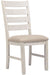 Skempton - Dining UPH Side Chair (Set of 2) - White – Chair Sets by Signature Design by Ashley® at Furniture Wholesale Plus , Nashville furniture store