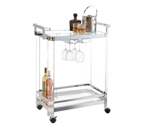 Aerin - Server Cart - Premium Bar Carts from Steve Silver Furniture - Just $299! Shop now at Furniture Wholesale Plus  We are the best furniture store in Nashville, Hendersonville, Goodlettsville, Madison, Antioch, Mount Juliet, Lebanon, Gallatin, Springfield, Murfreesboro, Franklin, Brentwood