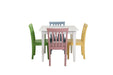 Rory 5-piece Dining Set Multi Color - Premium Dining Room Set from Coaster Z2 Standard - Just $278! Shop now at Furniture Wholesale Plus  We are the best furniture store in Nashville, Hendersonville, Goodlettsville, Madison, Antioch, Mount Juliet, Lebanon, Gallatin, Springfield, Murfreesboro, Franklin, Brentwood