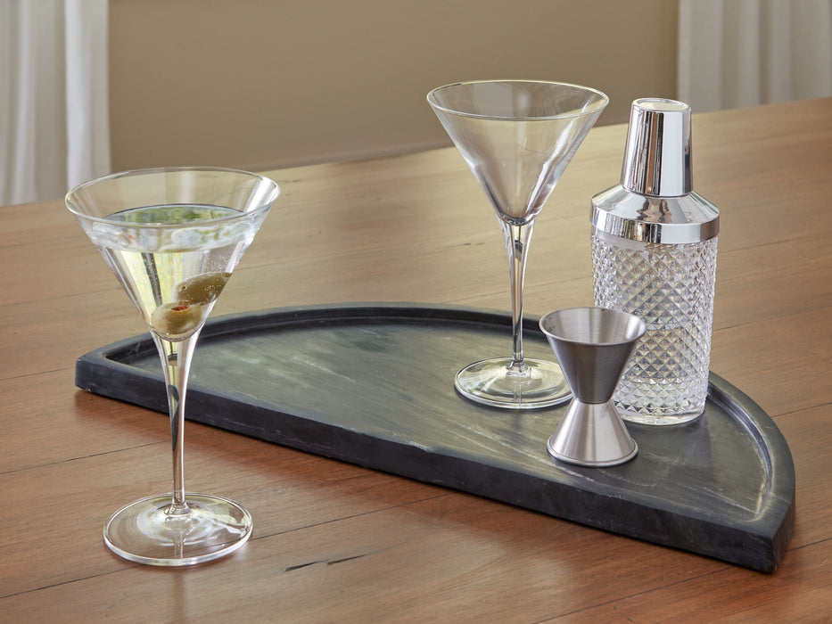 Cortsen - Black - Tray - Premium Trays from Signature Design by Ashley® - Just $68! Shop now at Furniture Wholesale Plus  We are the best furniture store in Nashville, Hendersonville, Goodlettsville, Madison, Antioch, Mount Juliet, Lebanon, Gallatin, Springfield, Murfreesboro, Franklin, Brentwood