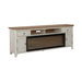 Fireplace TV Consoles - 79" Console With Fire - Medium Brown – Fireplace TV Stands by Liberty Furniture at Furniture Wholesale Plus , Nashville furniture store