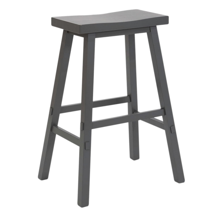 Creations II - 30" Sawhorse Stool – Bar Height (28"-30") by Liberty Furniture at Furniture Wholesale Plus , Nashville furniture store