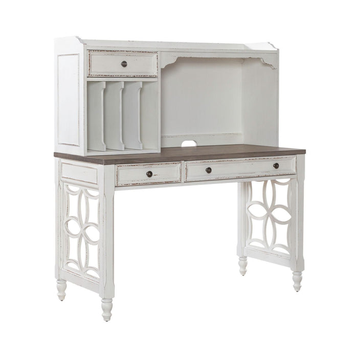Magnolia Manor - L Shaped Desk Set – 3 Piece Home Office Sets by Liberty Furniture at Furniture Wholesale Plus , Nashville furniture store