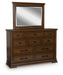 Taffenbrook - Dresser And Mirror - Medium Brown – Dresser & Mirror by Signature Design by Ashley® at Furniture Wholesale Plus , Nashville furniture store