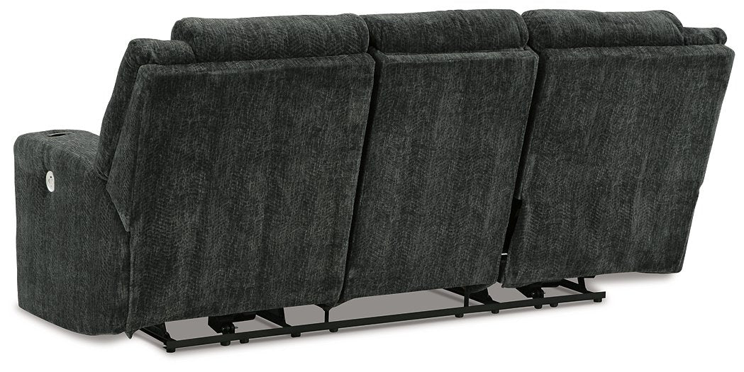 Martinglenn Power Reclining Sofa with Drop Down Table - Premium Sofa from Ashley Furniture - Just $1150.70! Shop now at Furniture Wholesale Plus  We are the best furniture store in Nashville, Hendersonville, Goodlettsville, Madison, Antioch, Mount Juliet, Lebanon, Gallatin, Springfield, Murfreesboro, Franklin, Brentwood