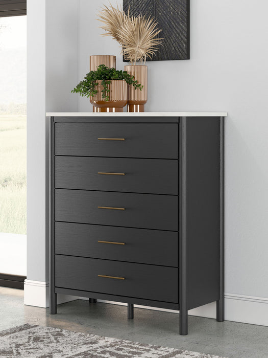 Cadmori - Five Drawer Wide Chest – Accent Chests by Signature Design by Ashley® at Furniture Wholesale Plus , Nashville furniture store