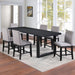 Yves - Counter Height Dining Set – 8 + Piece Dining Room Sets by Steve Silver Furniture at Furniture Wholesale Plus , Nashville furniture store