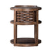 Warren Park - Round End Table - Coffee Brown – End Tables by Liberty Furniture at Furniture Wholesale Plus , Nashville furniture store