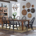 Hearthstone Ridge - Rectangular Table Set – 5 Piece Dining Room Sets by Liberty Furniture at Furniture Wholesale Plus , Nashville furniture store