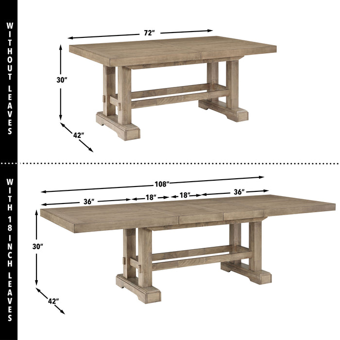 Napa - Dining Table – Dining Tables by Steve Silver Furniture at Furniture Wholesale Plus , Nashville furniture store