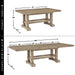 Napa - Dining Table – Dining Tables by Steve Silver Furniture at Furniture Wholesale Plus , Nashville furniture store