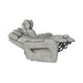 Prime Time - P3 Sofa With Ddt, 3.0 Table, 7 Colors (Led And Cup Holders), Reading Light, Vibration, Speaker, And Heat Massage - Leather Gel Light Gray – Reclining Sofas by Elements International at Furniture Wholesale Plus , Nashville furniture store