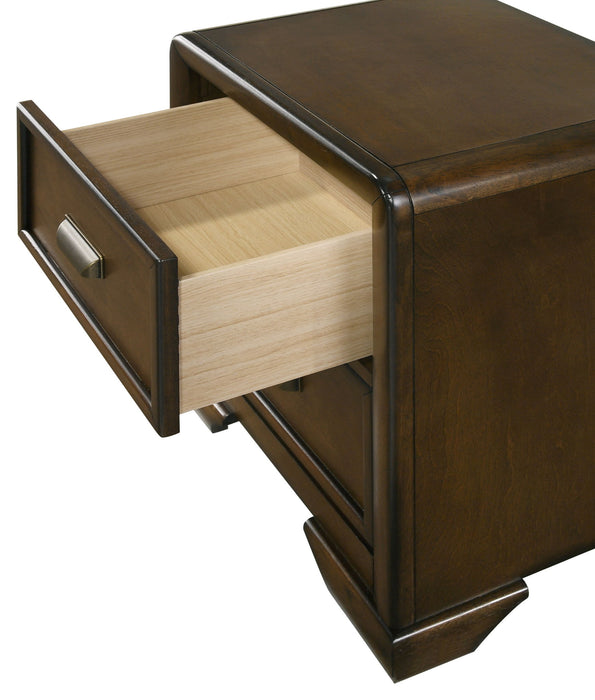 Coffield - Nightstand - Brown – Accent Nightstands by Crown Mark at Furniture Wholesale Plus , Nashville furniture store