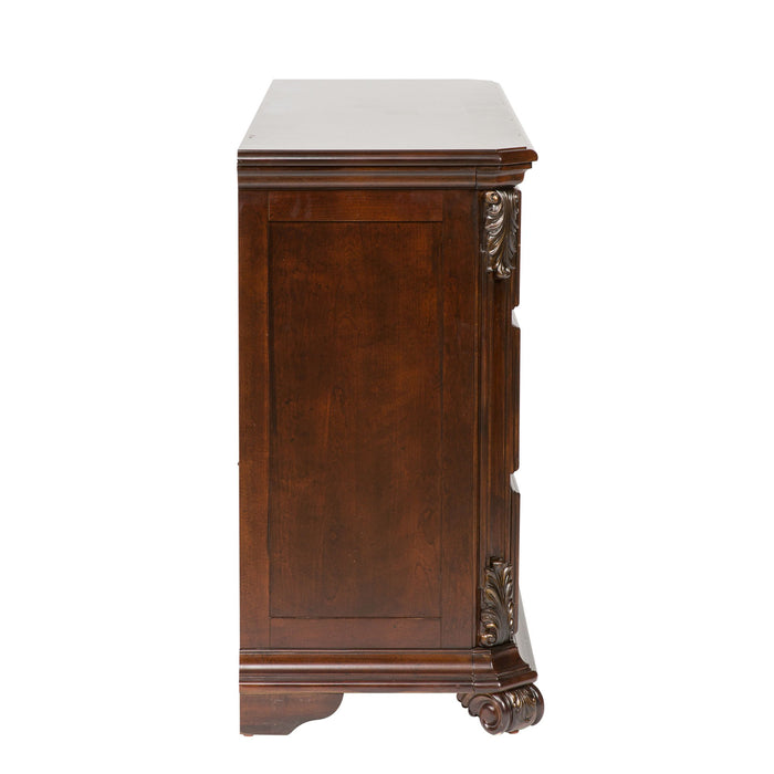 Messina Estates - 7 Drawer Dresser - Dark Brown – Dressers by Liberty Furniture at Furniture Wholesale Plus , Nashville furniture store