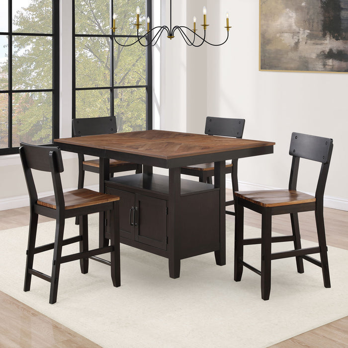 Bermuda - Counter Dining Set - Premium 5 Piece Dining Room Sets from Steve Silver Furniture - Just $1339! Shop now at Furniture Wholesale Plus  We are the best furniture store in Nashville, Hendersonville, Goodlettsville, Madison, Antioch, Mount Juliet, Lebanon, Gallatin, Springfield, Murfreesboro, Franklin, Brentwood