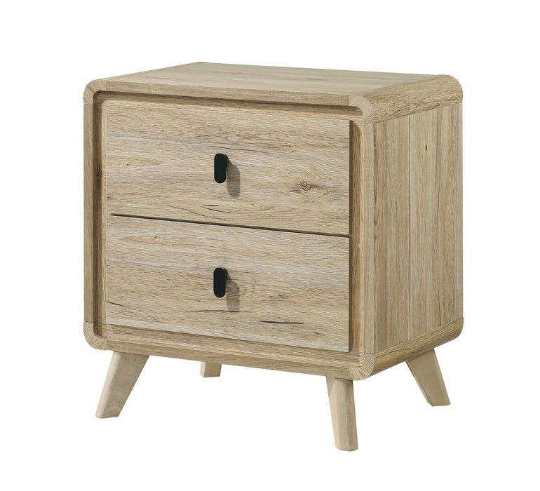 Dawson - Night Stand - Light Brown – Accent Nightstands by Crown Mark at Furniture Wholesale Plus , Nashville furniture store