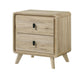Dawson - Night Stand - Light Brown – Accent Nightstands by Crown Mark at Furniture Wholesale Plus , Nashville furniture store
