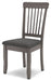 Shullden - Dining Room Side Chair (Set of 2) - Gray – Chair Sets by Signature Design by Ashley® at Furniture Wholesale Plus , Nashville furniture store