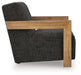 Dorney - Accent Chair - Charcoal / Brown – Accent Chairs by Signature Design by Ashley® at Furniture Wholesale Plus , Nashville furniture store