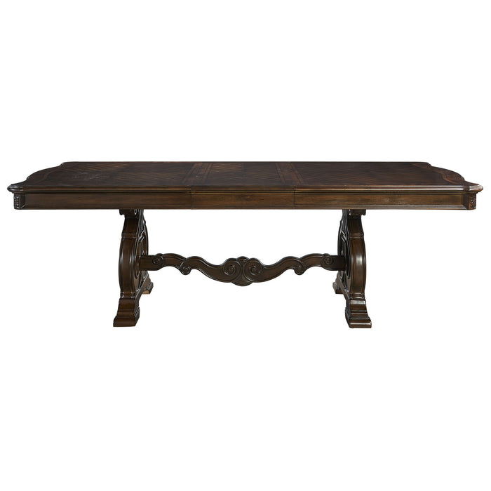 Royale - Dining Table - Dark Brown – Dining Tables by Steve Silver Furniture at Furniture Wholesale Plus , Nashville furniture store