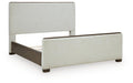 Radkin - Upholstered Panel Bed – Upholstered Beds by Signature Design by Ashley® at Furniture Wholesale Plus , Nashville furniture store
