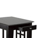 Cassidy - End Table - Black – End Tables by Steve Silver Furniture at Furniture Wholesale Plus , Nashville furniture store