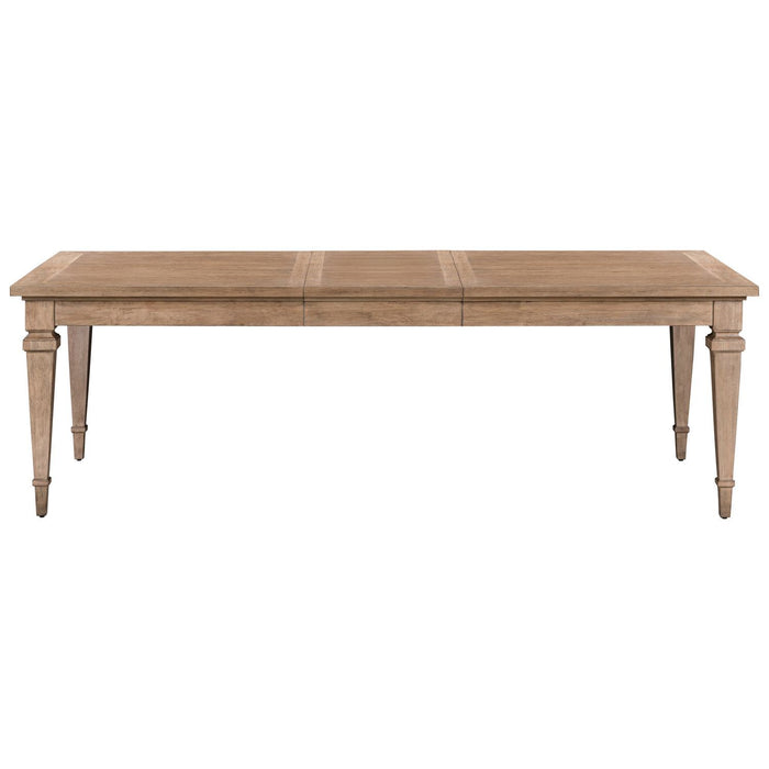 Haven Hills - Rectangular Leg Table - Camel Beige – Dining Tables with Extensions by Liberty Furniture at Furniture Wholesale Plus , Nashville furniture store
