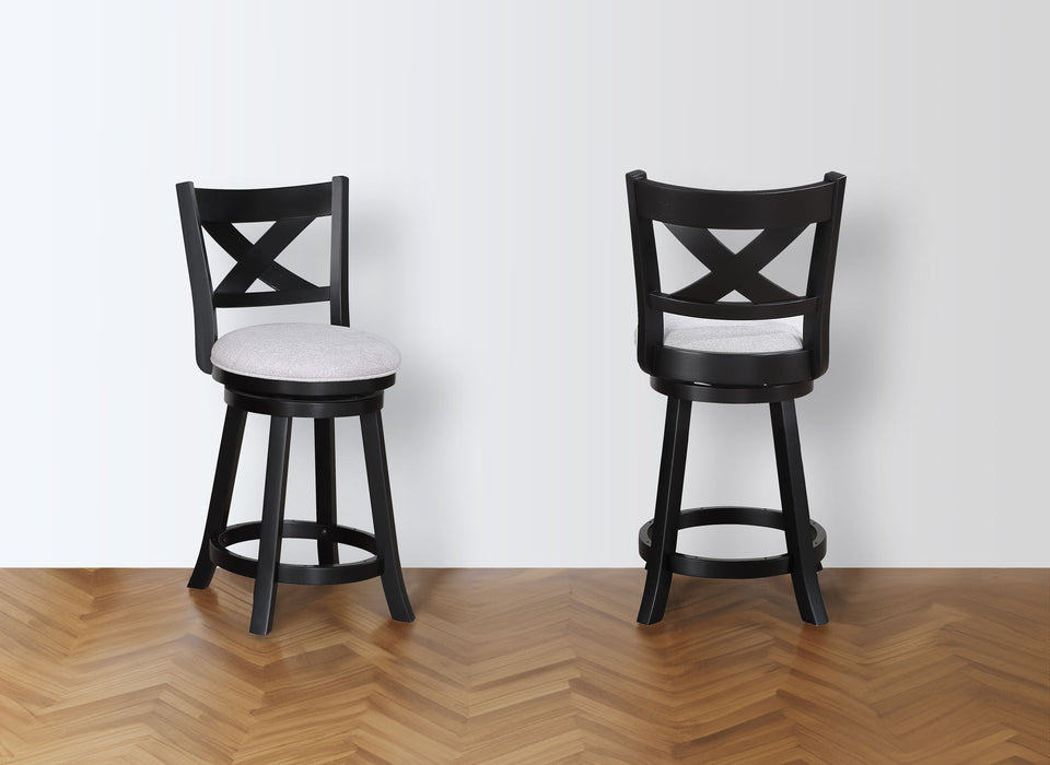 Kipper - Swivel Pub Stool (Set of 2) - Premium Stool Sets from Crown Mark - Just $279! Shop now at Furniture Wholesale Plus  We are the best furniture store in Nashville, Hendersonville, Goodlettsville, Madison, Antioch, Mount Juliet, Lebanon, Gallatin, Springfield, Murfreesboro, Franklin, Brentwood