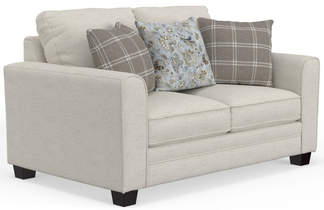 Magnolia - Loveseat - Shell – Stationary Loveseats by Jackson at Furniture Wholesale Plus , Nashville furniture store