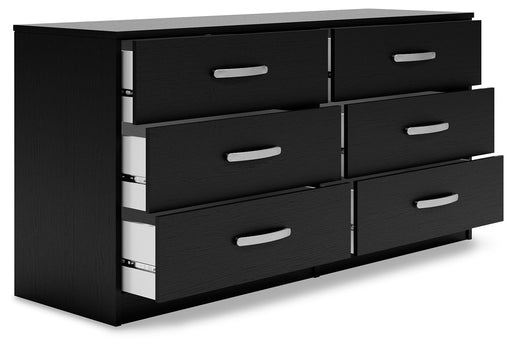 Finch - Six Drawer Dresser - 29'' Height - Black – Dressers by Signature Design by Ashley® at Furniture Wholesale Plus , Nashville furniture store