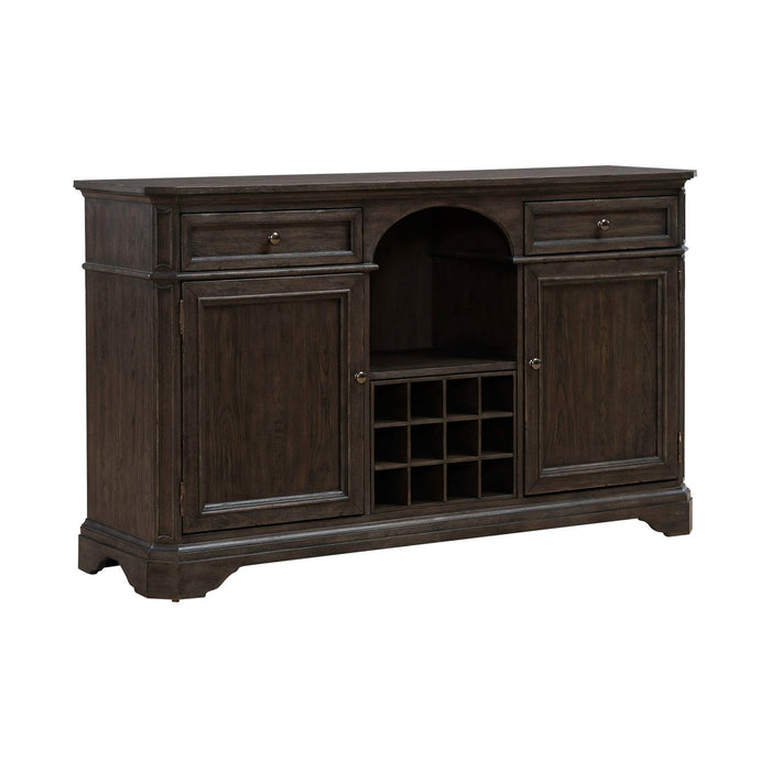 Grant Park - Wine Buffet - Cappuccino – Buffets by Liberty Furniture at Furniture Wholesale Plus , Nashville furniture store