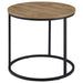 Lainey - Round Occasional Side End Table - Mango – End Tables by Coaster Fine Furniture at Furniture Wholesale Plus , Nashville furniture store