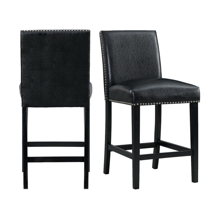 Meridian - Counter Side Chair (Set of 2) – Chair Sets by Elements International at Furniture Wholesale Plus , Nashville furniture store