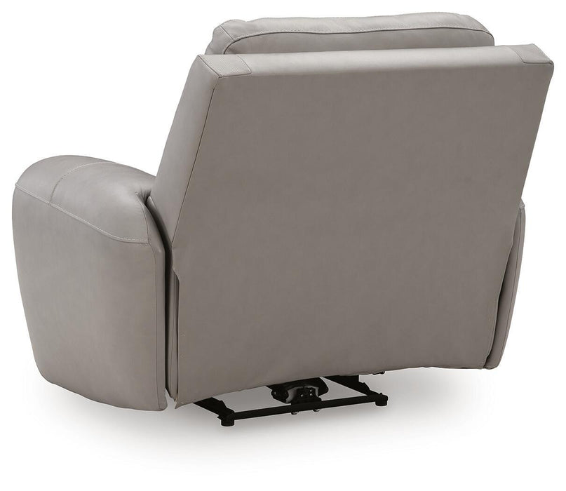 Real Moments - Power Recliner With Audio Seating - Ash – Reclining Chairs by Signature Design by Ashley® at Furniture Wholesale Plus , Nashville furniture store