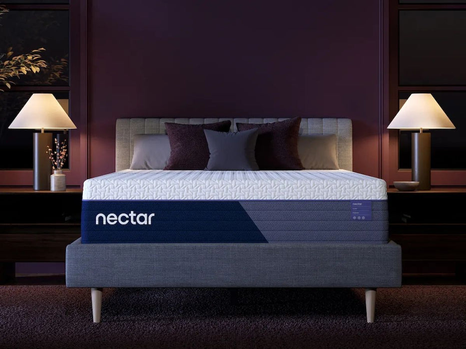 Nectar Luxe Hybrid - White - Mattress – Hybrid Mattresses by Nectar at Furniture Wholesale Plus , Nashville furniture store