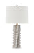 Desmont - Marble Table Lamp - White / Beige / Gray – Table Lamps by Signature Design by Ashley® at Furniture Wholesale Plus , Nashville furniture store