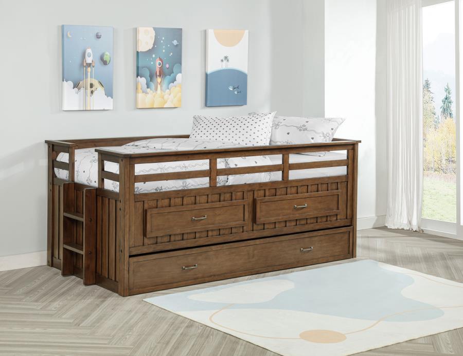 Carlsbad - Wood Captains Bed With Trundle – Trundle Beds by Coaster Fine Furniture at Furniture Wholesale Plus , Nashville furniture store