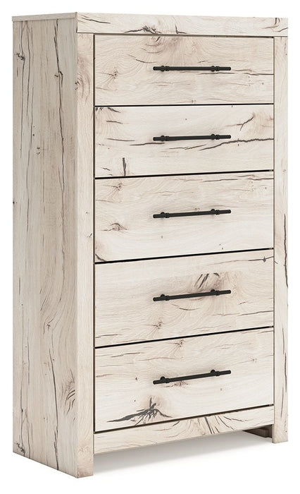 Lawroy - Five Drawer Chest - Light Natural – Accent Chests by Benchcraft® at Furniture Wholesale Plus , Nashville furniture store