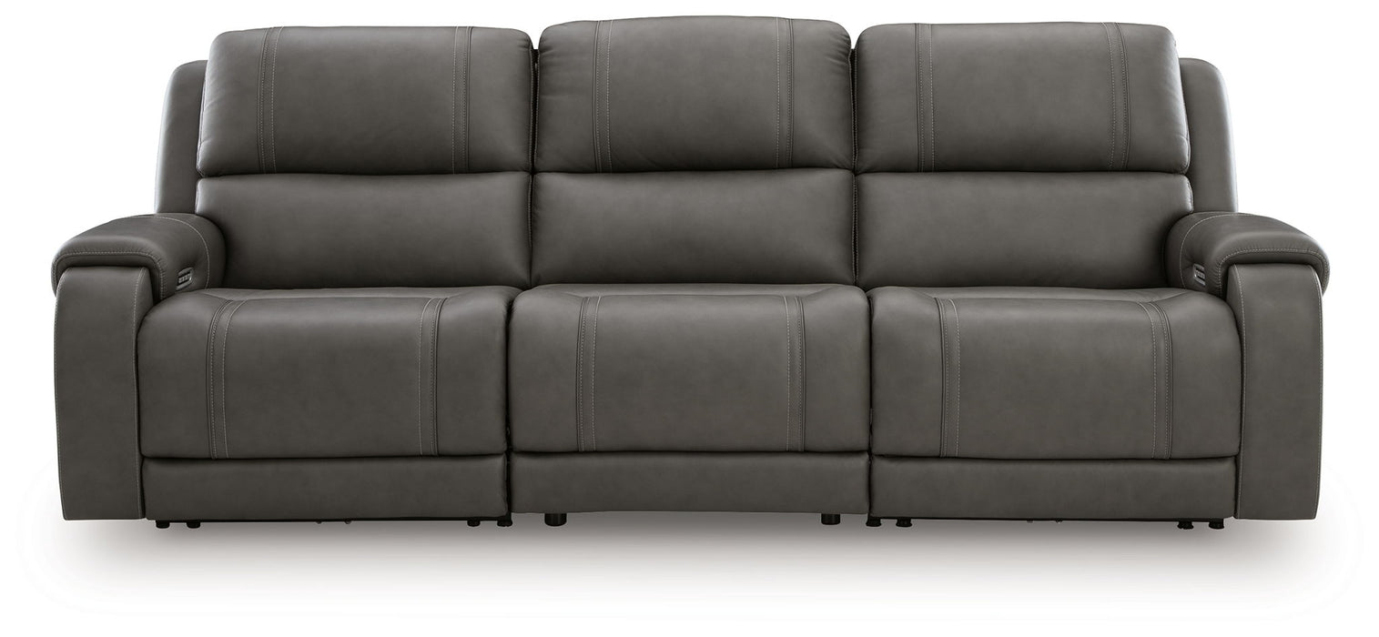 5Z - Pittson - Power Reclining Sectional – Reclining Sectionals by Signature Design by Ashley® at Furniture Wholesale Plus , Nashville furniture store