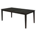 Louise - Rectangular Extension Leaf Dining Table - Black – Dining Tables with Extensions by CoasterEveryday at Furniture Wholesale Plus , Nashville furniture store