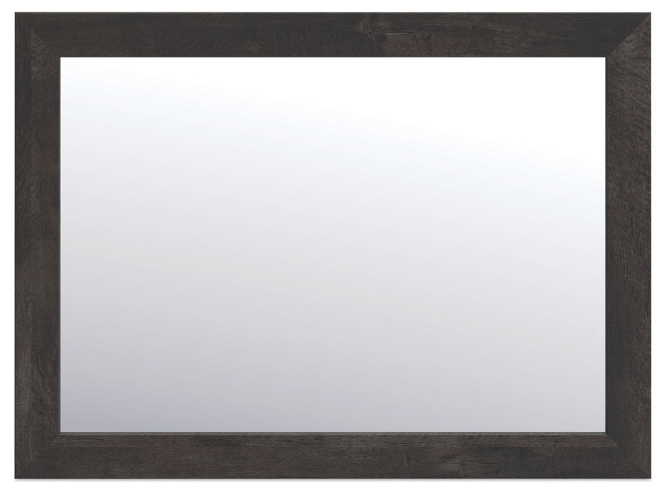 Hollivern - Bedroom Mirror - Dark Gray – Mirrors by Signature Design by Ashley® at Furniture Wholesale Plus , Nashville furniture store