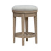 Brentwood - Upholstered Swivel Console Stool - Sandstone – Counter Height (24"-27") by Liberty Furniture at Furniture Wholesale Plus , Nashville furniture store