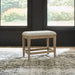 Devonshire - Console Stool - Weathered Sandstone – Counter Height (24"-27") by Liberty Furniture at Furniture Wholesale Plus , Nashville furniture store