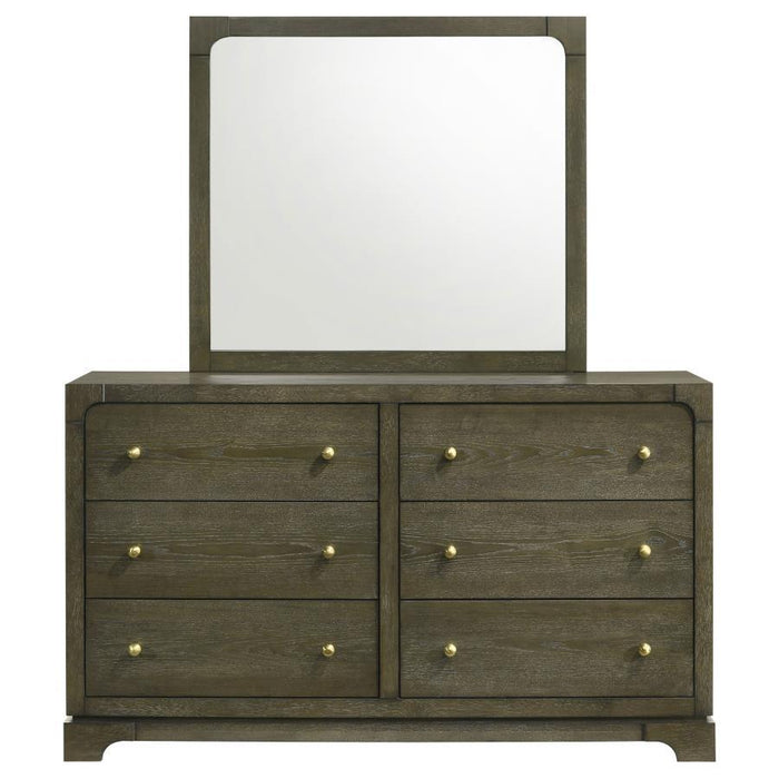 Gran Park - 6-Drawer Dresser Cabinet – Dressers by Coaster Fine Furniture at Furniture Wholesale Plus , Nashville furniture store