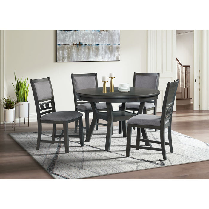 Amherst - Dining Table With Wood Leg - Gray Finish – Dining Tables by Elements International at Furniture Wholesale Plus , Nashville furniture store