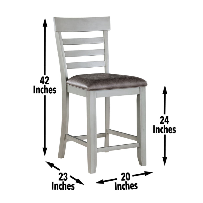 Hyland - Counter Chair – Counter Chairs by Steve Silver Furniture at Furniture Wholesale Plus , Nashville furniture store