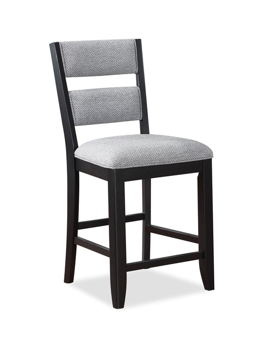 Frey - Counter Height Chair (Set of 2) - Black – Chair Sets by Crown Mark at Furniture Wholesale Plus , Nashville furniture store