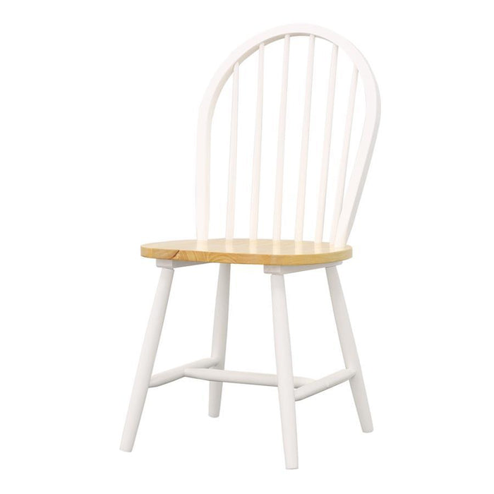 Cinder - Wood Dining Side Chair (Set of 4) - White – Chair Sets by CoasterEveryday at Furniture Wholesale Plus , Nashville furniture store