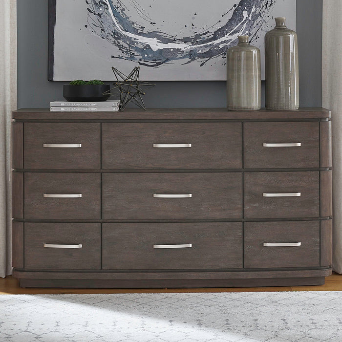 Cascade Falls - 9 Drawer Dresser - Satin Espresso – Dressers by Liberty Furniture at Furniture Wholesale Plus , Nashville furniture store